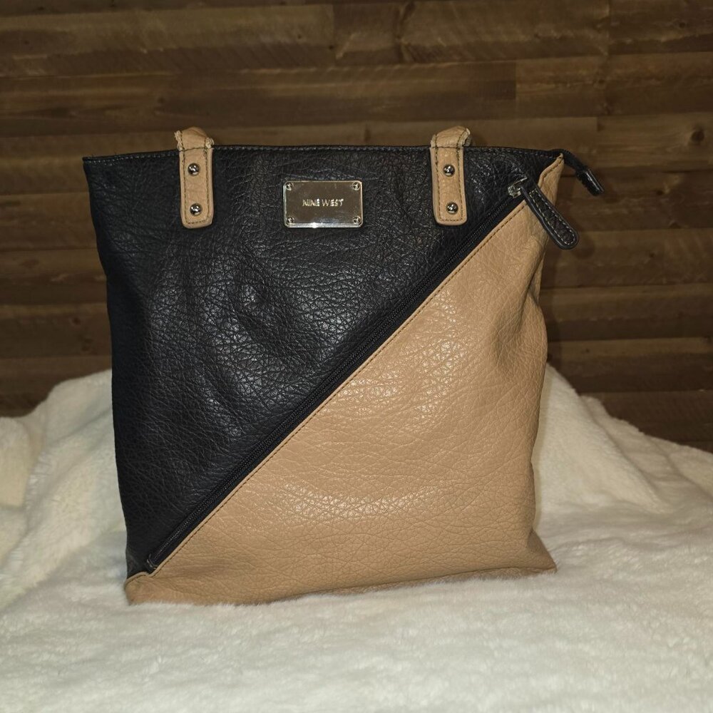 Nine West Brown/Black Shoulder Bag